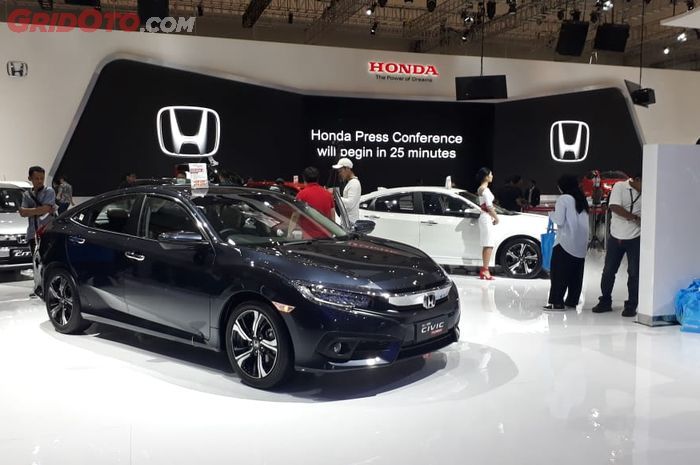 ILustrasi, booth Honda di GIIAS