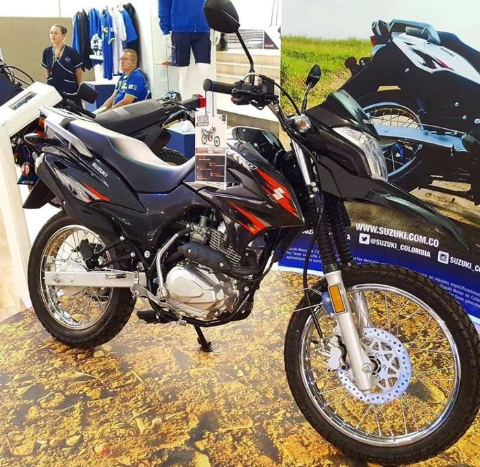 Akankah Suzuki DR150 versi Indonesia sama persis dengan versi Kolombia?