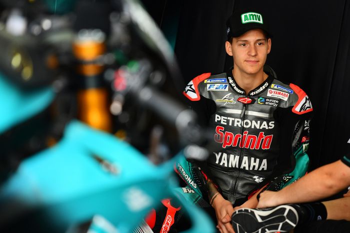 Fabio Quartararo bungkam para seniornya di sesi kualifikasi MotoGP Spanyol