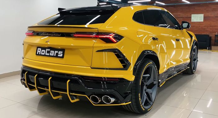 Lamborghini Urus besutan TopCar pilih cat ulang warna kuning