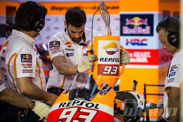 Tangki motor MotoGP saat ini diisi 22 liter BBM