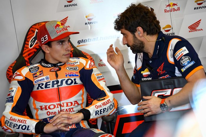 Santi Hernandez dan marc Marquez tahun lalu berhasil menjadi juara seri MotoGP Prancis
