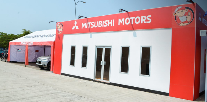 Ilustrasi. Posko Siaga 24 jam yang disiapkan Mitsubishi Motors selama mudik lebaran.