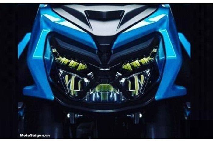 Desain headlamp misterius yang pernah diduga sebagai Suzuki Bandit 250