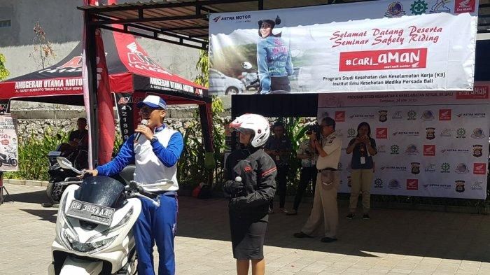 Peserta juga diberikan materi praktek lapangan