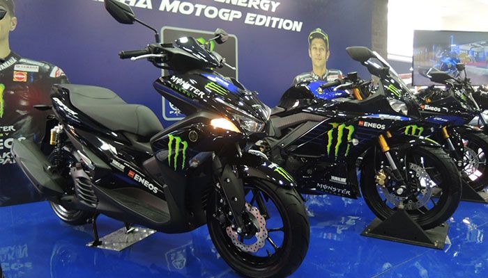 Wujudnya saja yang skutik, Yamaha Aerox 155 VVA miliki DNA sport yang sama dengan motor Yamah berlivery MotoGP lainnya. 