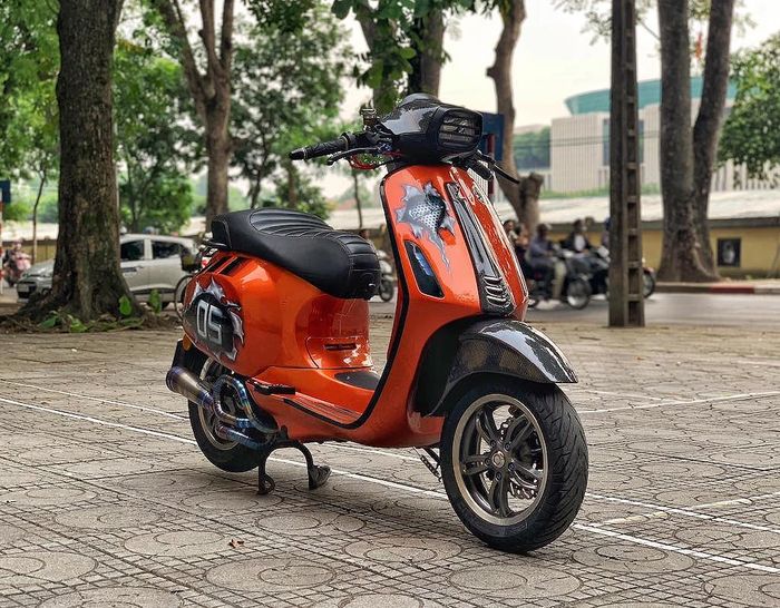 Modifikasi Vespa Sprint 125 