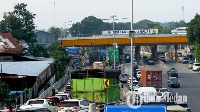 Kondisi tol Amplas Medan