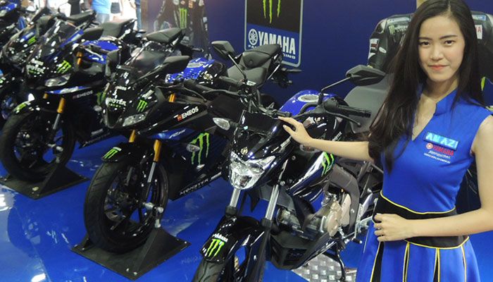 Yamaha YZF-R15 livery Monster Energy MotoGP 2019.