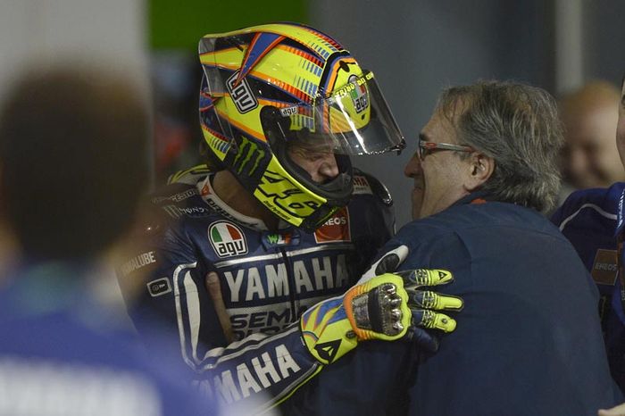 Valentino Rossi dan Carlo Pernat