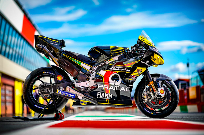 Livery spesial tim Pramac Racing