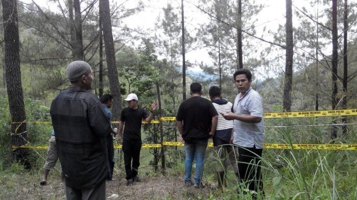 Tempat kejadian perkara tikungan maut Ise-ise di Pantan Cuaca, Gayo Lues (Galus), Aceh.
