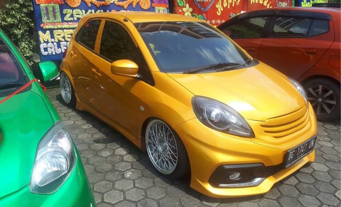 Honda Brio milik Rasyid sebelum di-facelift