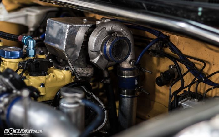 Modifikasi Nissan March. Mesin pakai turbo