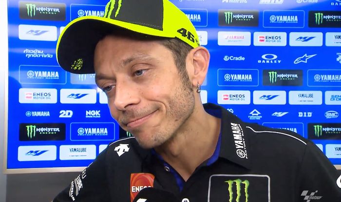Jadi Korban Crash MotoGP Catalunya, Valentino Rossi sangat kecewa padahal merasa dirinya bisa tampil kompetitif di balapan tersebut