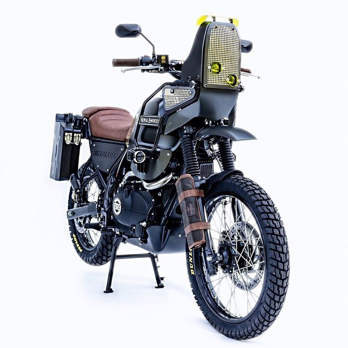 Modifikasi Royal Enfield Himalayan ala Rally Dakar