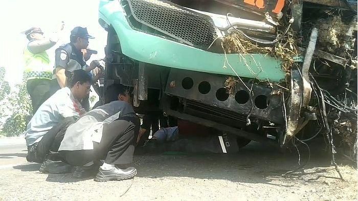 Gelar perkara Bus Safari yang mengalami kecelakaan di Tol Cipali