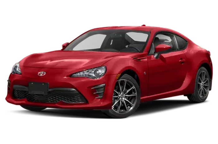 Mobil sport Toyota 86 warna merah