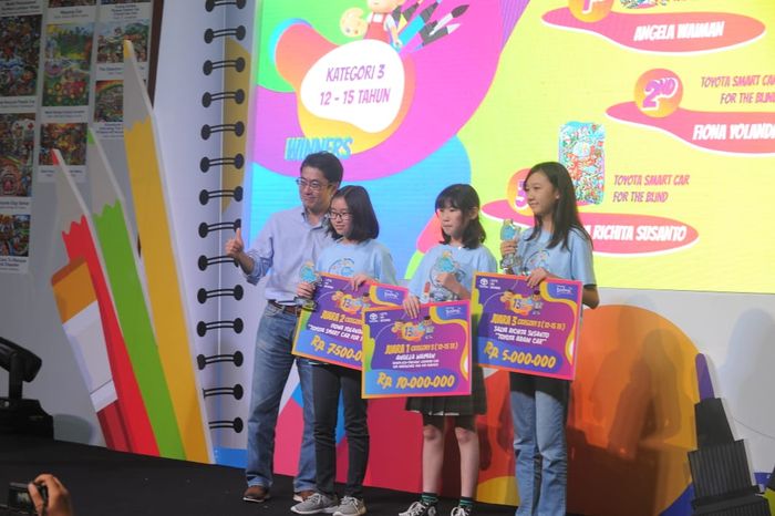 Pemenang Toyota Dream Car Art Contest Indonesia (TDCAC) 2019 kategori 3