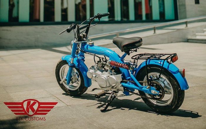 Setang dan joknya pakai punya sepeda BMX