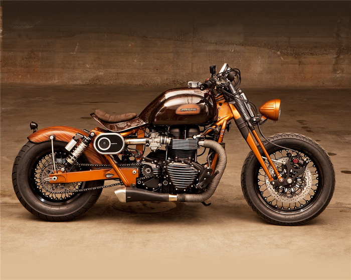 Banyak bagian motor yang sudah dirombak