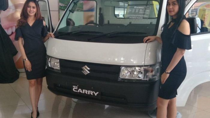 Suzuki New Carry Pickup diperkenalkan di Suzuki PT. Sumber Baru Mobil, Yogyakarta.