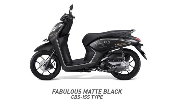 Pilihan warna Honda Genio tipe CBS ISS 