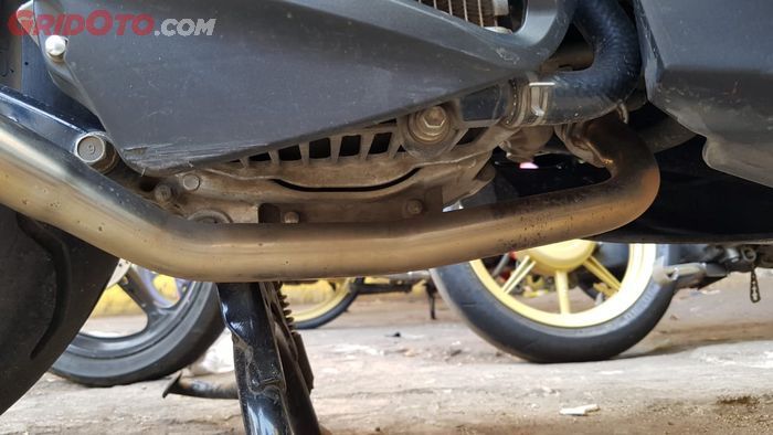 Leher knalpot JVT Powerpipe di Yamaha NMAX