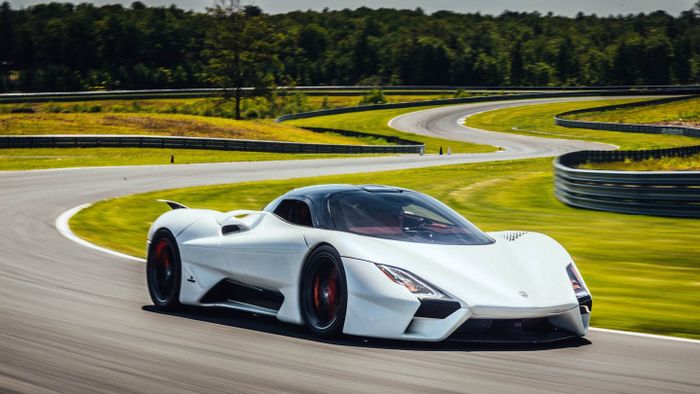 Bentuk aerodinamis dari SSC Tuatara akan membuatnya melaju lebih baik di kecepatan tinggi.