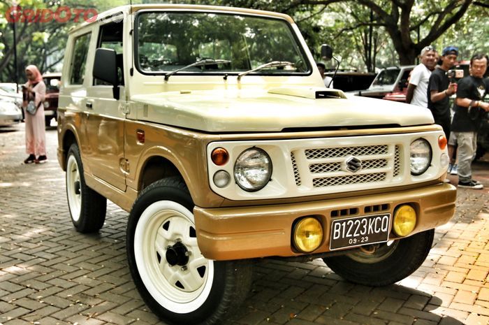 Suzuki Katana dimodifikasi bergaya vintage karya BJM