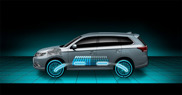 sistem tenaga battery Mitsubishi Outlander PHEV