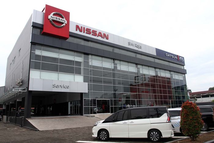Ilustrasi dealer Nissan