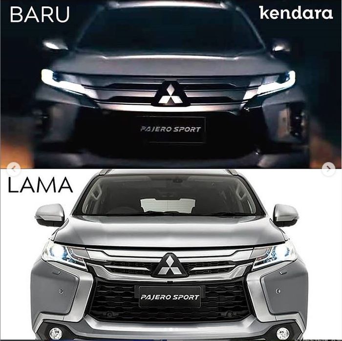 Perbandingan Mitsubishi Pajero Sport terbaru dengan versi saat ini