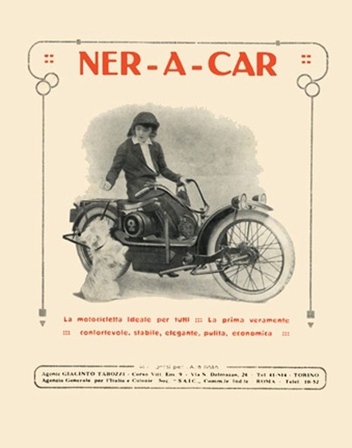 Brosur Ner-A-Car yang menjadi idola banyak wanita kala itu.