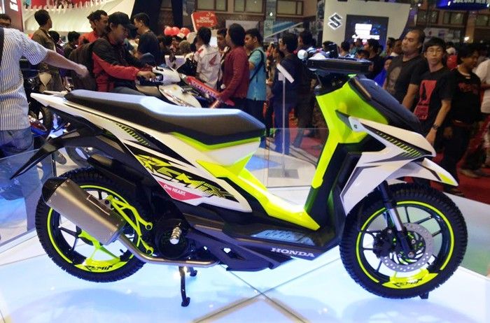 Honda Remix saat dipajang di IMOS 2014.