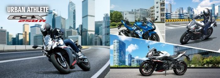 Warna baru Suzuki GSX250R