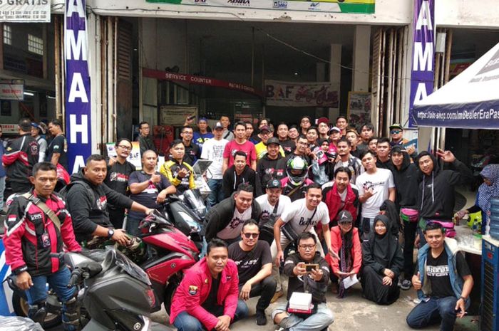 Peserta sunmori 2 stroke lovers Yamaha Era Motor