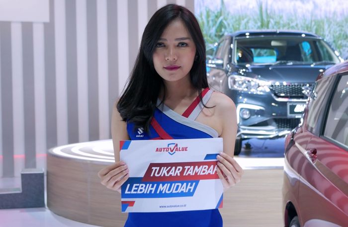 Auto Value hadir di booth Suzuki GIIAS 2019 untuk mempermudah proses tukar tambah mobil baru selama pameran berlangsung.