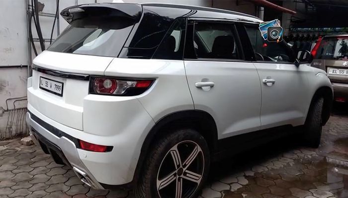 Buritan juga diubah bergaya Range Rover Evoque