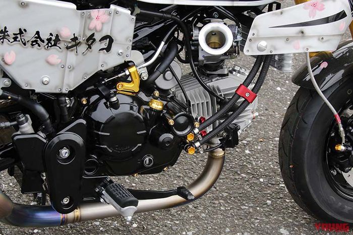 Mesinnya sudah dibore-up jadi 181cc ternyata