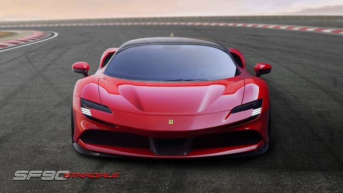 Ferrari SF90 Stradale yang menggunakan mesin penggerak hybrid