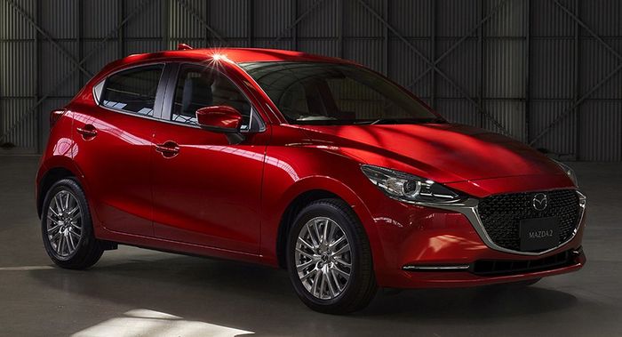 Penampakan Mazda2 facelift model year 2020