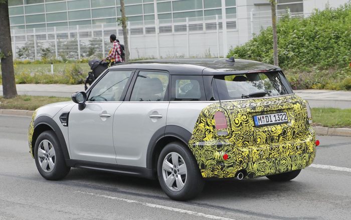 Bodi belakang dari Mini Countryman