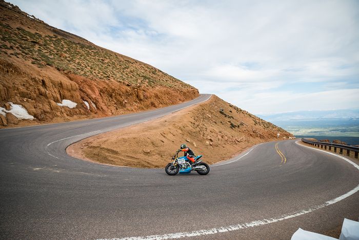 Yamaha YZ450F ini saat mengikuti PPIHC