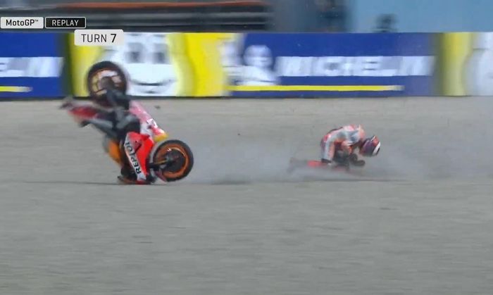 Kecelakaan parah di sirkuit Assen, Jorge Lorenzo patah tulang belakang dan absen di MotoGP Belanda serta MotoGP Jerman
