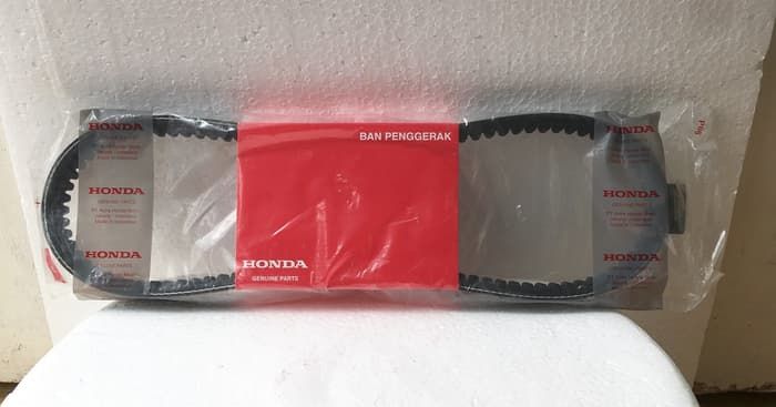 Ilustrasi v-belt Bando dengan kemasan Honda