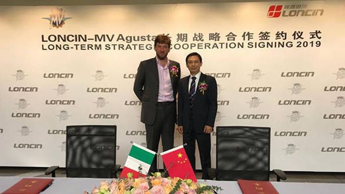 Perjanjian kerjasama MV Agusta dan Loncin