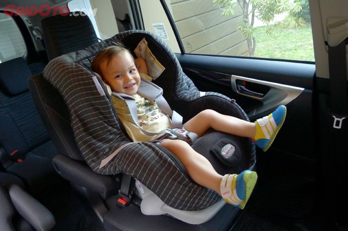 Ilustrasi child seat. Pakai child seat jika berkendara bersama anak balita