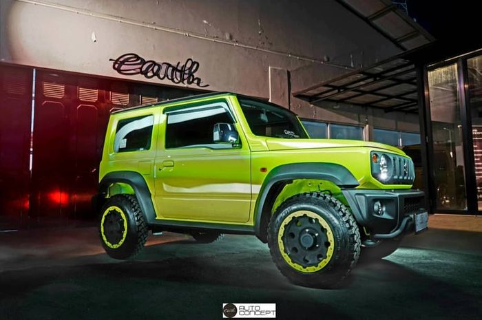 Pelek ganteng Jeep Style 16 inci nempel di Jimny