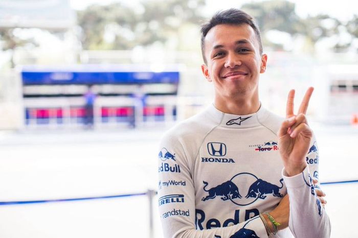 Alex Albon sudah menjadi penggemar Valetino Rossi sejak kecil